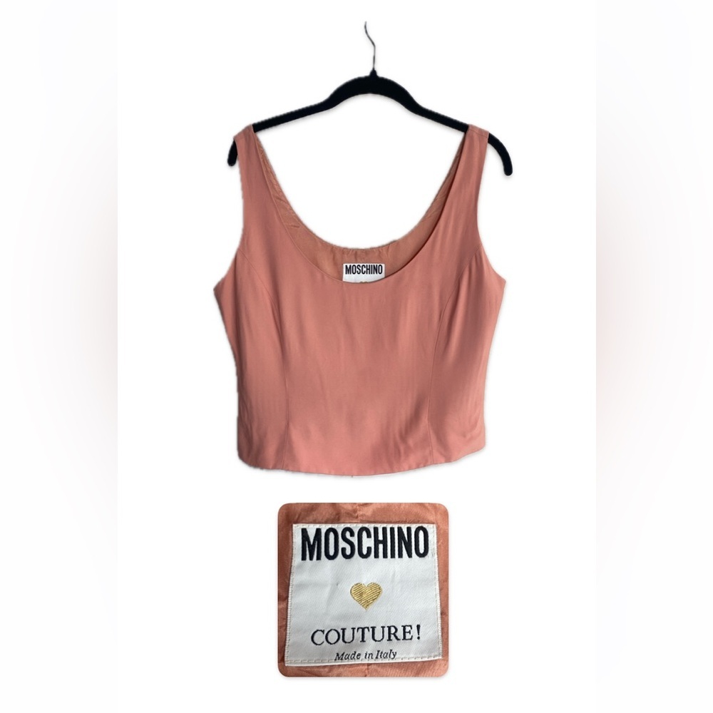 Moschino Pink Tank Top